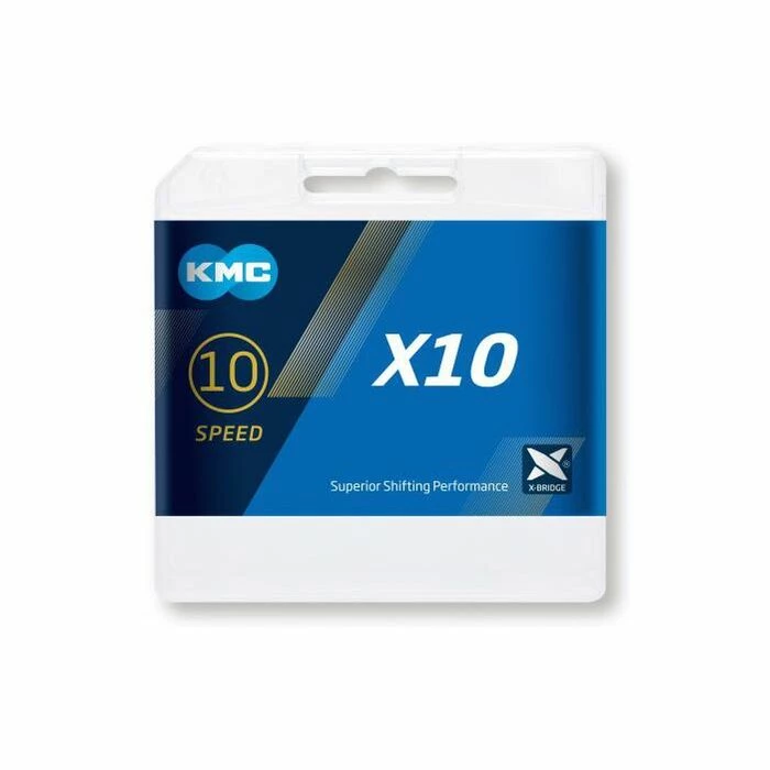 Chaîne KMC X10 122 Maillons 10V 3 Chaîne KMC X10 122 Maillons 10V