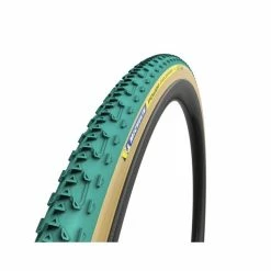 Boyau Michelin Power Cyclocross Jet 700x33 Racing Line Vert/Beige