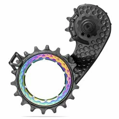 AbsoluteBLACK Chape Dérailleur Arrière Absolute Black Hollowcage Pour Shimano R8100 -Campagnolo Soldes 720792 700x700 1