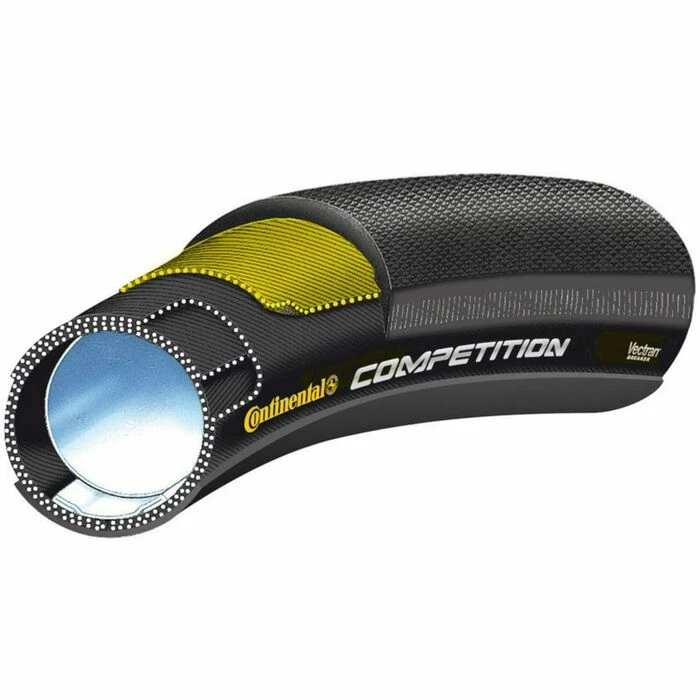 Boyau Continental Competition TT 700 X 25c Noir 3 Boyau Continental Competition TT 700 X 25c Noir