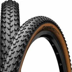 Pneu Continental VTT Cross-King Protection Tubeless-Ready Souple Noir/Marron -Campagnolo Soldes cross king tubeless noir marron 700x700 2