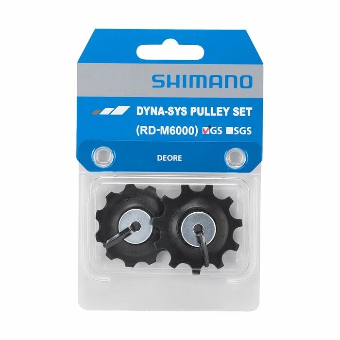 Paire De Galets Dérailleur Shimano Haut Et Bas RD-M6000 GS 3 Paire De Galets Dérailleur Shimano Haut Et Bas RD-M6000 GS